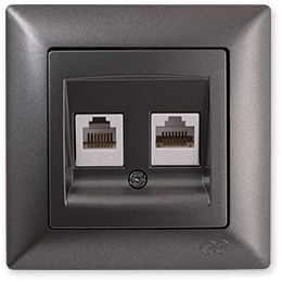 Günsan Visage Ambiance Füme Data+Nümeris Priz (RJ45 Cat6+Cat3) ÇerçevesizGünsan Visage Ambiance Füme Data+Nümeris Priz (RJ45 Cat6+Cat3) ÇerçevesizAnahtar PrizlerGÜNSAN01281700157171-8853