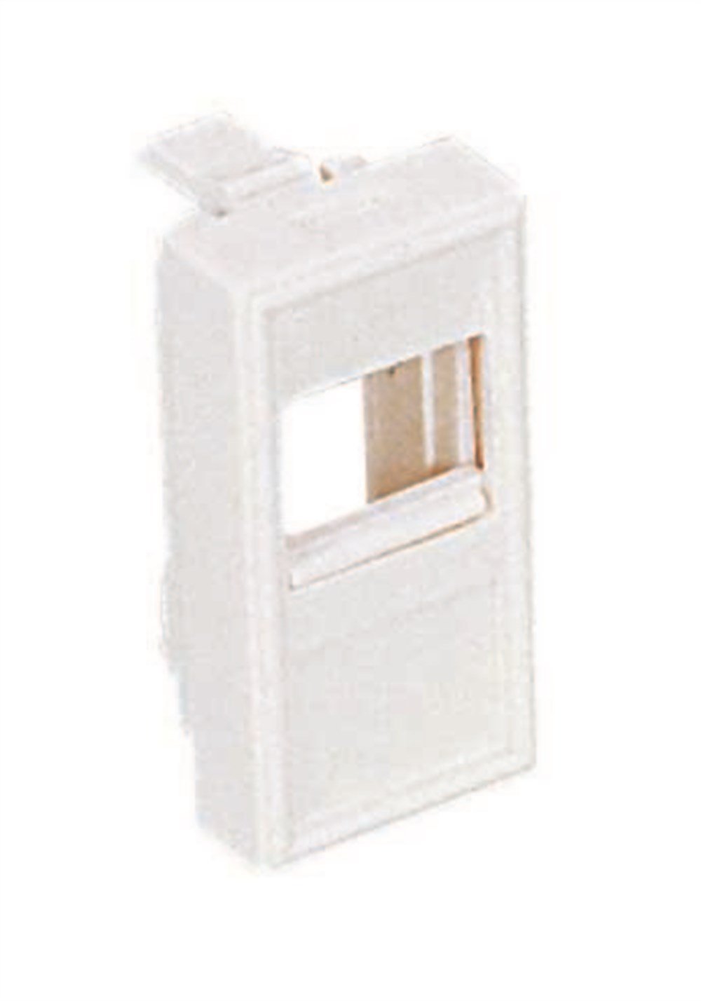 45X45 Kanal Telefon-İnternet Piriz KapağıKablo KanallarıKABLOLAR45X45TK-9802