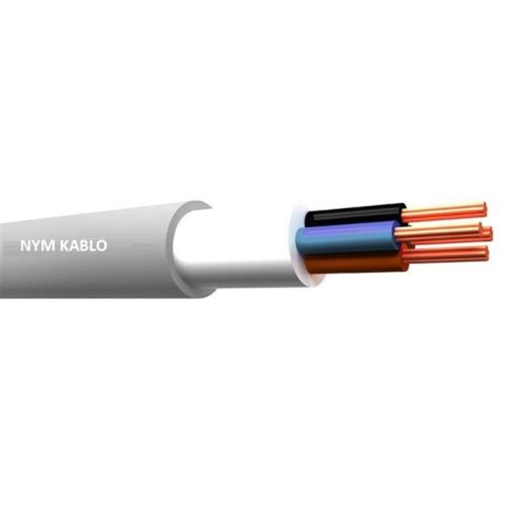 NYM NHXMH Halogenfre Bakır Kablo 4X2,5NYM KablolarKABLOLARNYM-HF4X2.5-13848