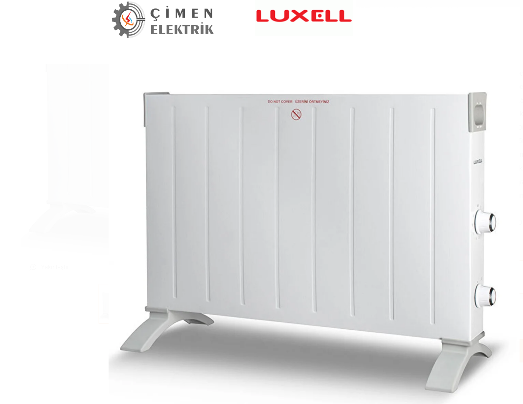 HC 2947 Luxell 2500W Konvektör Köşeli Beyaz IsıtıcıHC 2947 Luxell 2500W Konvektör Köşeli Beyaz IsıtıcıElektrikli Şofben ve UfoLUXELLHC-2947-26662