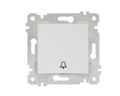 Makel Karea Beyaz Zil Butonu Light ÇerçevesizMakel Karea Beyaz Zil Butonu Light ÇerçevesizAnahtar PrizlerMAKEL ANAHTAR PRİZ 57001004-20674