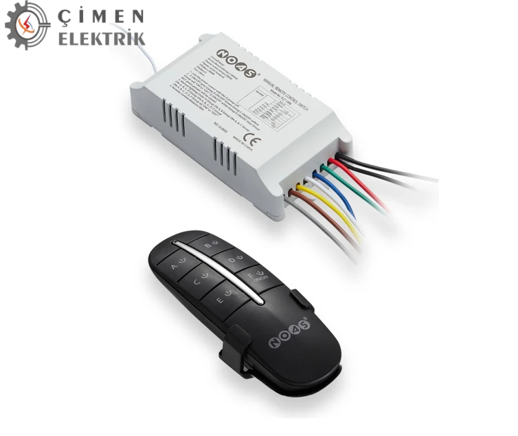 NOAS YL27 1006 6X1000 W 6 Lı Aydınlatma KumandasıAydınlatma KumandalarıNOASYL27-1006-29519