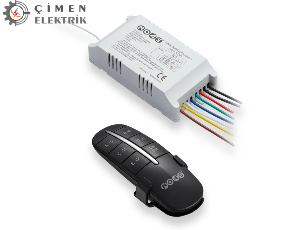 NOAS YL27 1005 5X1000 W 5 Lİ Aydınlatma KumandasıAydınlatma KumandalarıNOASYL27-1005-29518
