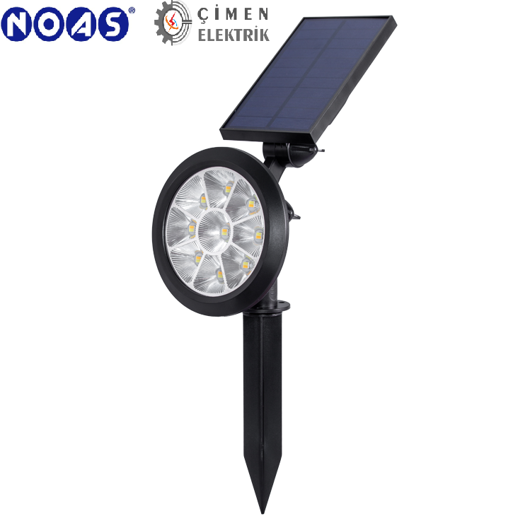 Noas YL74 1006 S 10W Solar Bahçe Armatürü Amber Işık Bahçe ArmatürleriNOASYL74-1006-S-29237