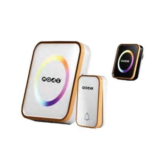 NOAS YL03 6001 Kumandalı Kinetik Enerjili Zil 220V RGBKumandalı ZillerNOASYL03-6001-30186