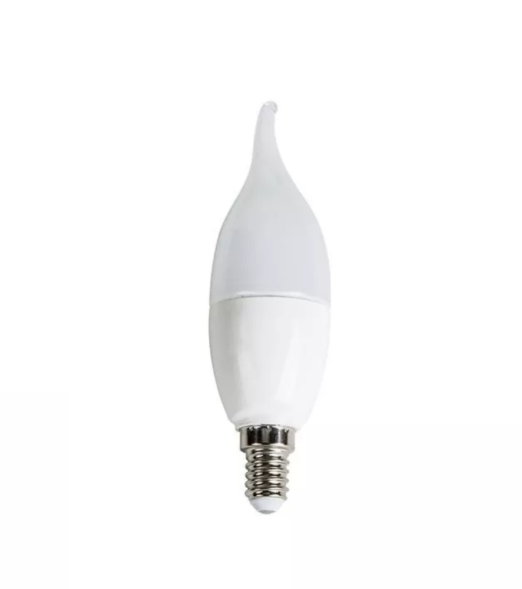 NOAS YL96 1701 B 7W Kıvrık Buji Led Ampul 6500K Beyaz Işık E14 DuyLed AmpullerNOASYL96-1701-B-30815