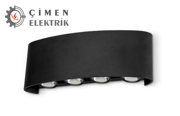 NOAS YL83 1062 Dış Mekan 8W Led Aplik 3000K Gün ışığıLed ApliklerNOASYL83-1062-29731