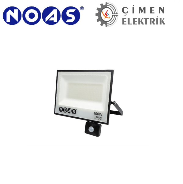 NOAS YL70 0100 S 100W Sensörlü Led Projektör 6400K Beyaz IşıkLed ProjektörlerNOASYL70-0100-S-29129