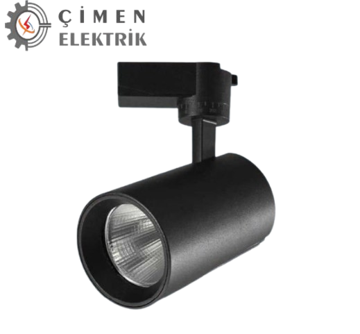 NOAS YL29 4002 Siyah Kasa Lyon 40W Ray Spot 3200K Gün IşığıRay Spotlar ve RaylarNOASYL29-4002-29432