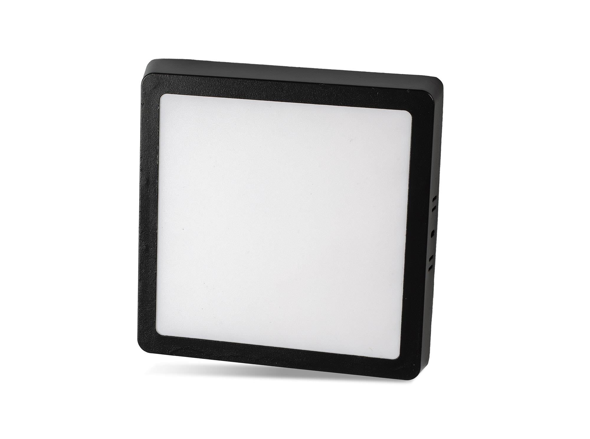 NOAS YL15 1801 S Siyah Kasa Sıva Üstü Kare 18W Led Spot 3200K Gün IşığıSıva Üstü Led SpotlarNOASYL15-1801-S-30707