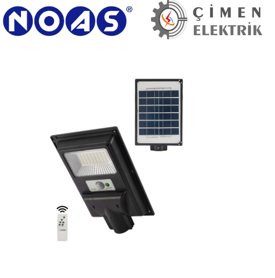 NOAS YL73 0100 S 100W Solar Sokak Armatürü 6400K Beyaz IşıkNOAS YL73 0100 S 100W Solar Sokak Armatürü 6400K Beyaz Işık - Dayanıklı ve Enerji Verimli Aydınlatma | CimenElektrikSokak LambalarıNOASYL73-0100-S-28043