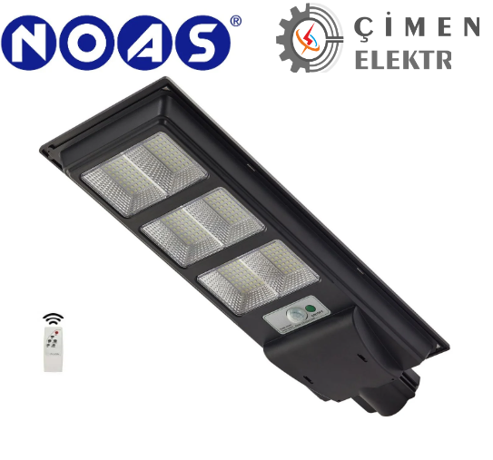 NOAS YL73 0300 S 300W Solar Sokak Armatürü 6400K Beyaz IşıkNOAS YL73 0300 S 300W Solar Sokak Armatürü 6400K Beyaz Işık - Güçlü ve Enerji Verimli Dış Mekan Aydınlatma | CimenElektrikSokak LambalarıNOASYL73-0300-S-28052