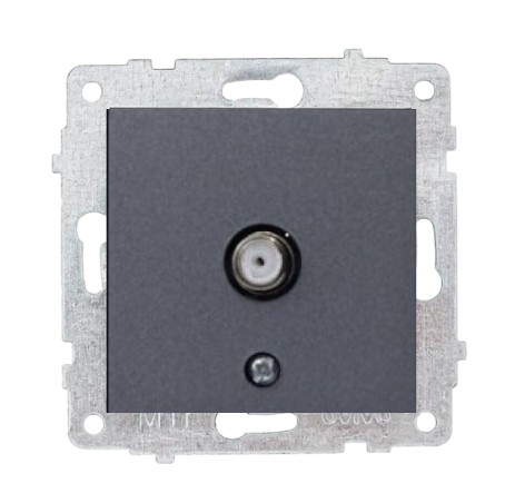 Ovivo Füme Tv Prizi F Konnektörlü Çerçevesiz GranoOvivo Füme Tv Priz'i F Konnektörlü Çerçevesiz GranoAnahtar PrizlerOVİVO600-000311-231-26501