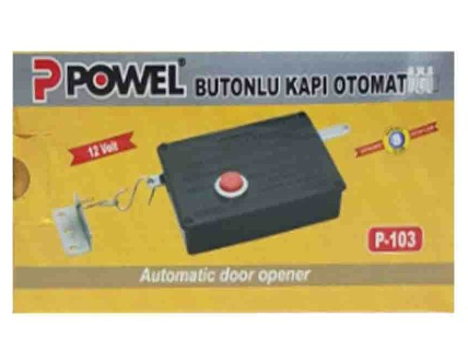 POWEL 103 Butonlu Kapı Otomatiği Zincirli  DüğmeliKapı Otomatiği Powel Zincirli  DüğmeliHIRDAVATPOWELP-103-13443