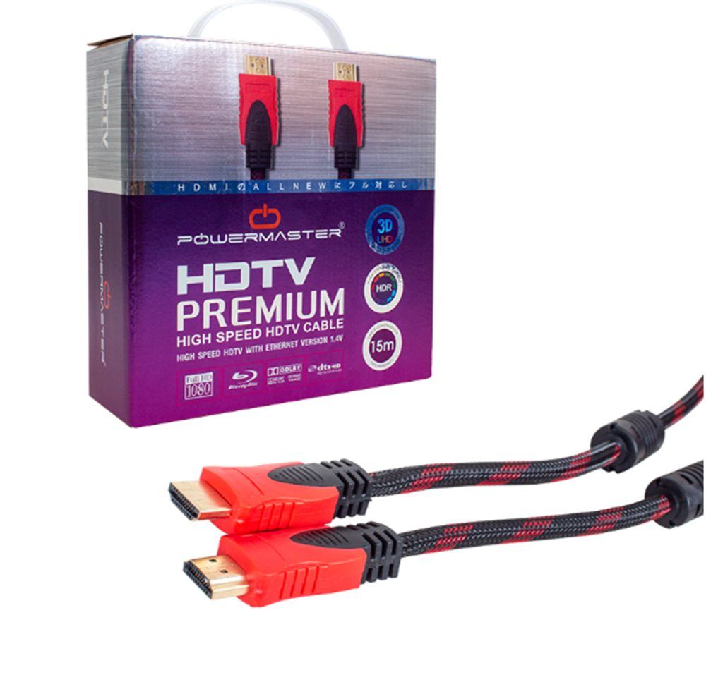 Pqwermoster 15  Metre 1,4 V Örgülü Kutulu Hdmi 15276Ses & Görüntü Sistemleri PQWERMASTERHDMİ-15276-13353