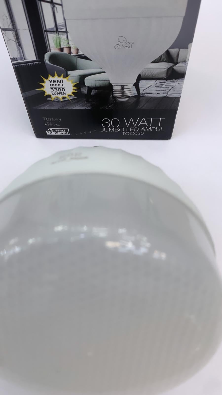 RBR TOC 030 Led Ampül 30W 6500K Beyaz IşıkEn uygun Fiyata Rbr 30W Torch Ampül Beyaz Işık - Çimen ElektrikLed AmpullerRBRTOC030-20182