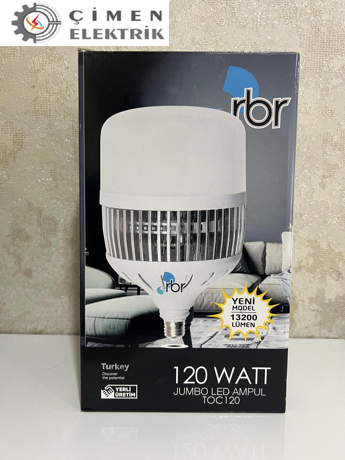 RBR TOC 120 Led Ampül 120W 6500K Beyaz Işık E27 DuyLed AmpullerRBRTOC-120-29270