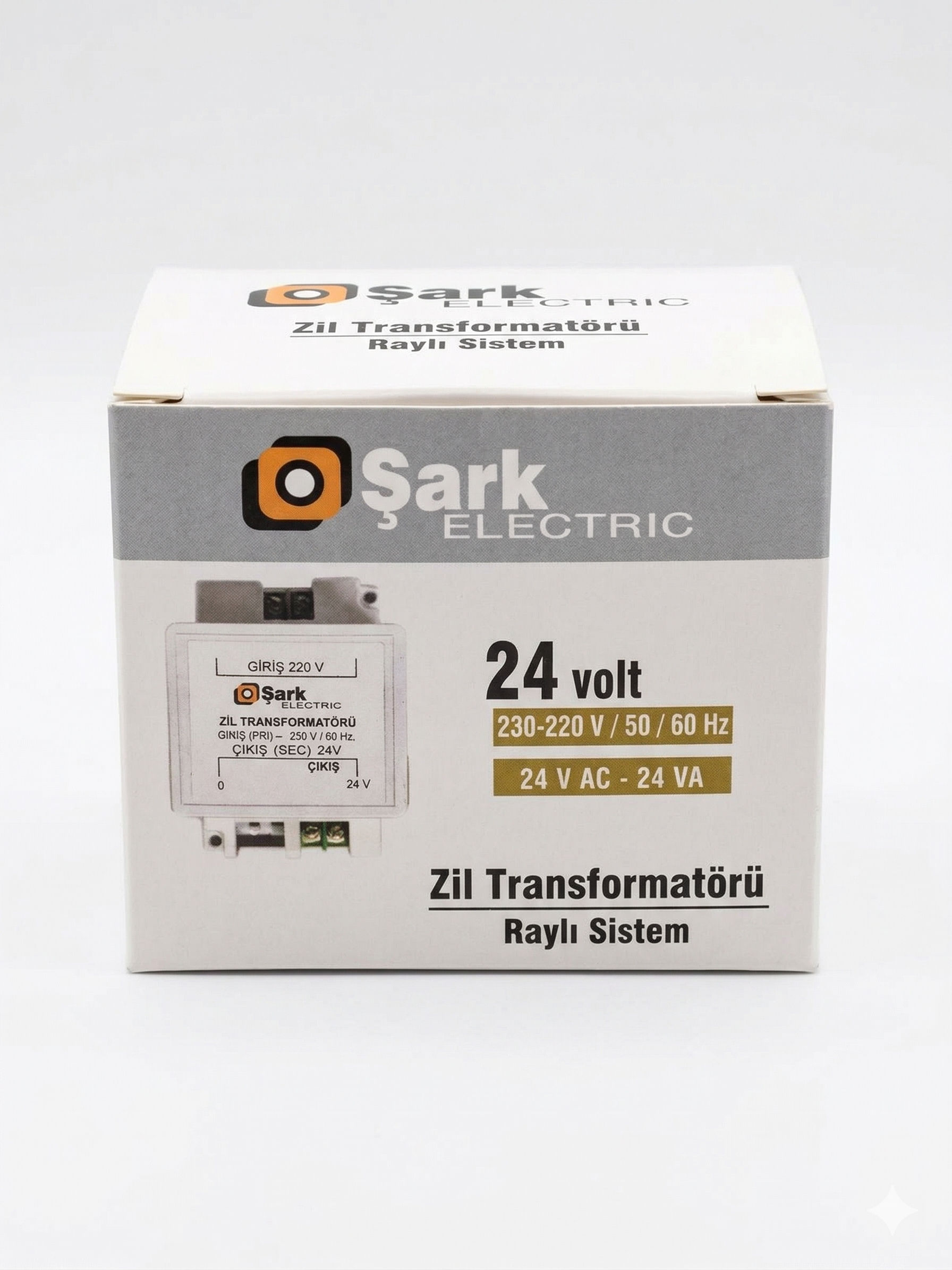 ŞARK Zil Trafosu 15W 24VŞARK 15 W 24 V Zil TrafosuTRAFOLAR VE BALASTLARŞARKŞARK-24-14748