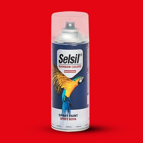 SELSİL Trafik Kırmızı Sprey BoyaHIRDAVATSELSİLRAL-3020-26056