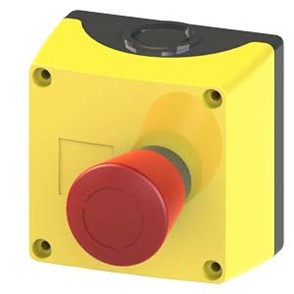 3SB3801-0DG3 Siemens Mantar Buton Kutulu Acil StopDarbe Akım AnahtarlarıSIEMENS3SB3801-0DG3-9496