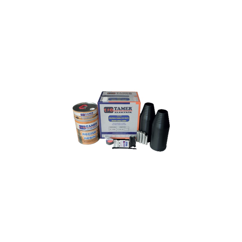 Tamer 3X25 Alüminyum İletken İçin Reçineli Ek Muf AE1-325EkmuflarTAMERAE1-325-10265