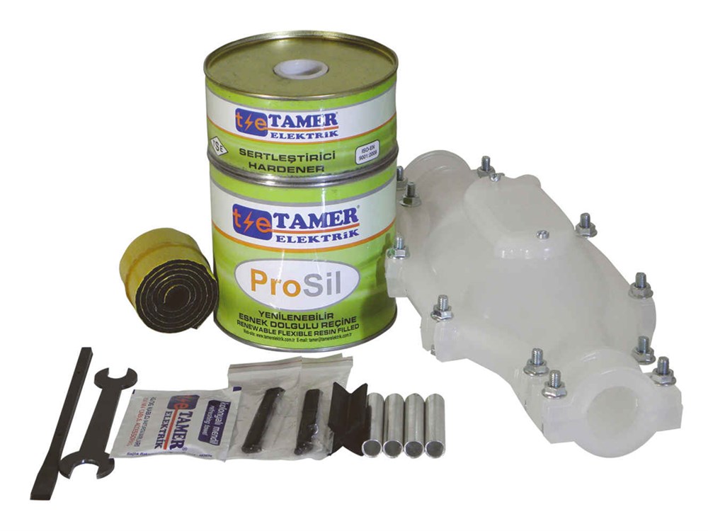 Tamer 4x16 Düz Tip Vidalı Şeffaf Ek Muf PSİLDE1-416EkmuflarTAMERPSİLDE1-416-14161