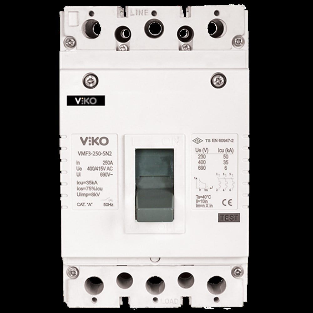 Viko 3x350-500A 50kA Kompakt Termik Ayarlı VMT5-500-SN2Kompakt ŞalterlerVİKOVMT5-500-SN2-15021