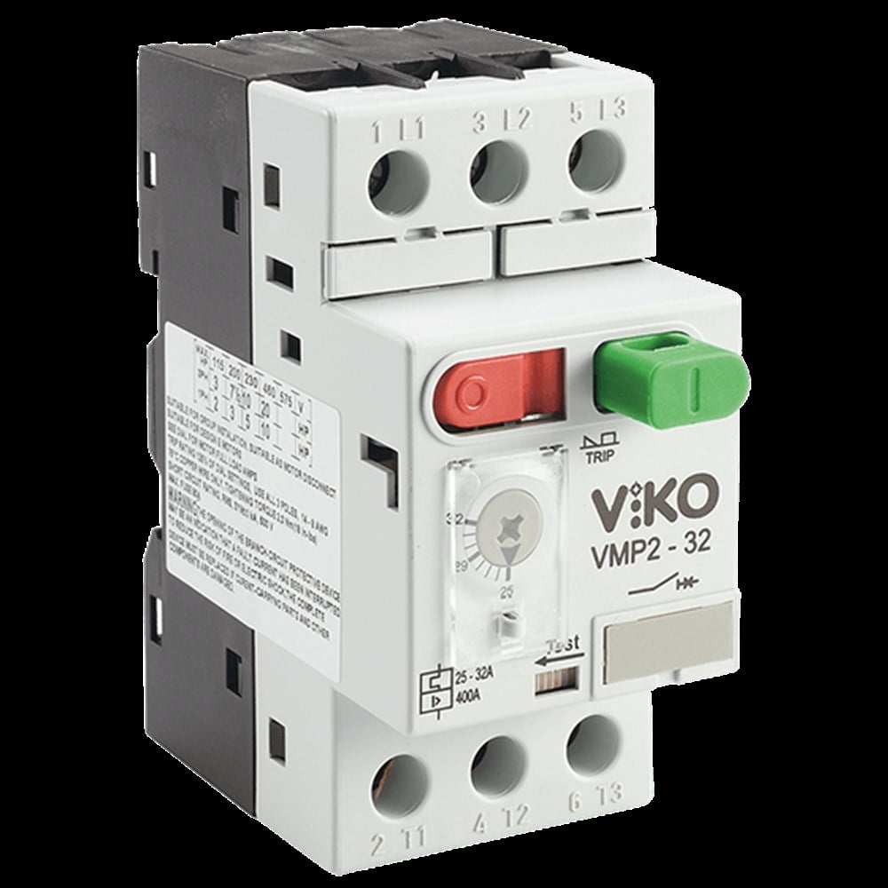 Viko Motor Koruma Şalteri 0.10-0.16A VMP2-0.16Motor Koruma ŞalterleriVİKOVMP2-0.16-14977