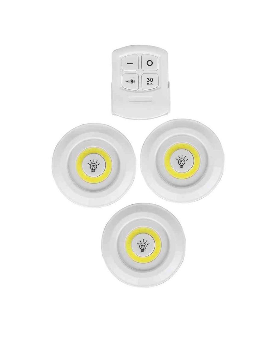 Watton WT 364 Uzaktan Kumandalı Yapışkanlı Led Spot Lamba Aydınlatma KumandalarıWATTONWT-364-26685