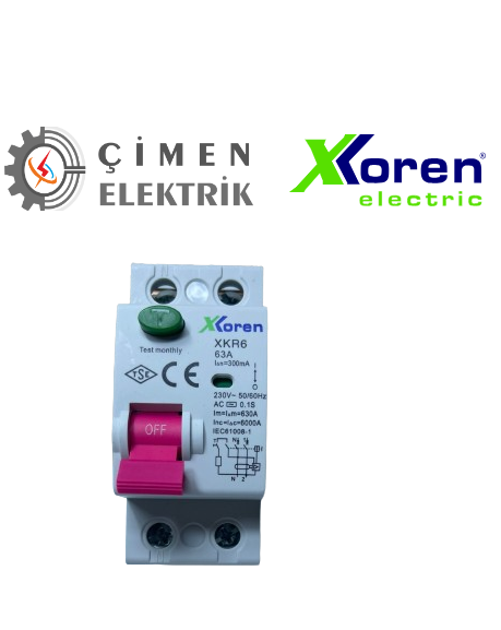 XKOREN 2X63A 300mA 6KA Kaçak Akım RÖLESİ XKR62P-300-63XKOREN 2X63A 300mA 6KA Kaçak Akım RÖLESİ XKR62P-300-63488,40 Kaçak Akım RöleleriXKORENXKR62P-300-63-27795