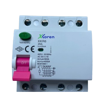 XKoren 4X25 30ma 6kA Monofaze Kaçak Akım Rölesi XKR64P-30-25XKoren 4X25 30mA 6kA Monofaze Kaçak Akım Rölesi XKR64P-30-25 - cimenelektrik.comKaçak Akım RöleleriXKORENXKR64P-30-25-27842