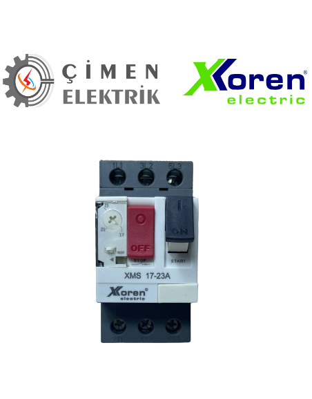 XKOREN XMS32K-17-23 17-23A 50kA 400V 9kW Motor Koruma ŞalteriEn Uygun XKOREN XMS32K-17-23 17-23A 50kA 400V 9kW Motor Koruma Şalteri - Çimen ElektrikMotor Koruma ŞalterleriXKORENXMS32K-17-23-27839
