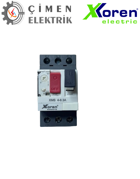 XKOREN 4-6,3A 50kA 400V 2,2kW Motor Koruma Şalteri XMS32K-4-6,3En Uygun XKOREN 4-6,3A 50kA 400V 2,2kW Motor Koruma Şalteri XMS32K-4-6,3 - Çimen ElektrikMotor Koruma ŞalterleriXKORENXMS32K-4-6,3-27836