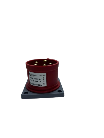 ZELKON ZEL 206 5X32A Makina Fişi Tuş Kilitli Fiş ve PrizlerZELKONZEL-206-30648