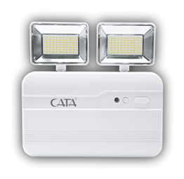 CATA CT 9172 Şarjlı 2X10W Acil Aydınlatma Armatürü Beyaz IşıkLedli Exıt ArmatürlerCATACT-9172-31223