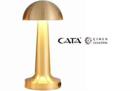 CATA CT 8429 Lizbon Antik Şarjlı Masa LambasıMasa Lambası Ve IşıldaklarCATACT-8429-27526