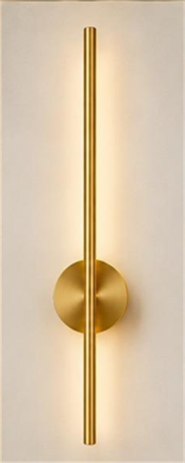 ÇUBUK Aplik Pilli Gold Kasa Yuvarlak Taban 3200K Gün IşığıLed ApliklerNazariumÇUBUK-GOLD-YUVARLAK-31948