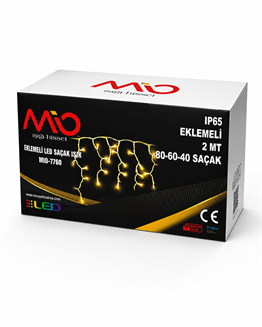 MİOLED MİO 7760 Saçak Led Dış Mekan Perde Süsleme Gün Işığı 2x1 MetreŞerit ve Hortum LedlerMİOMİO-7760-31798