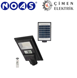 NOAS YL73 0100 S 100W Solar Sokak Armatürü 6400K Beyaz IşıkBahçe ArmatürleriNOASYL73-0100-S-28043