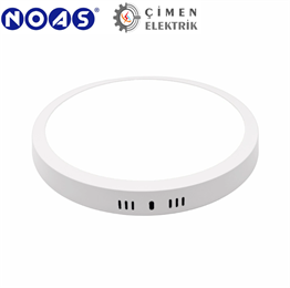 NOAS YL14 2410 24 W Sıva Üstü Led Spot Beyaz Işık 6400kSıva Üstü Led SpotlarNOASYL14-2410-29220