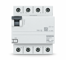 SIEMENS 4x25 300Ma Kaçak Akım Rölesi 5SV5642-6Kaçak Akım RöleleriSIEMENS5SV5642-6-27171