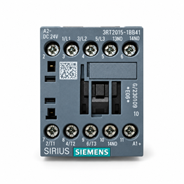 SIEMENS Kontaktör 24 V DC 3KW 7A 3RT2015-1BB41KontaktörlerSIEMENS3RT2015-1BB41-17244