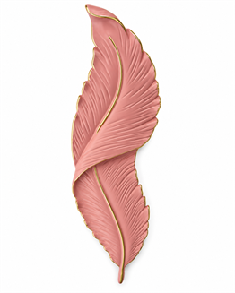 TÜY Pembe Kasa Dekoratif Ledli Duvar Aplik 3 Işık ModluLed ApliklerNazariumTÜY-P-32079