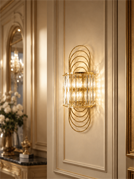 YONCA Gold Kasa Dekoratif Ledli Duvar Aplik Pilli Ve Elektrikli 3200K Gün IşığıLed ApliklerNazariumYONCA-GOLD-31840