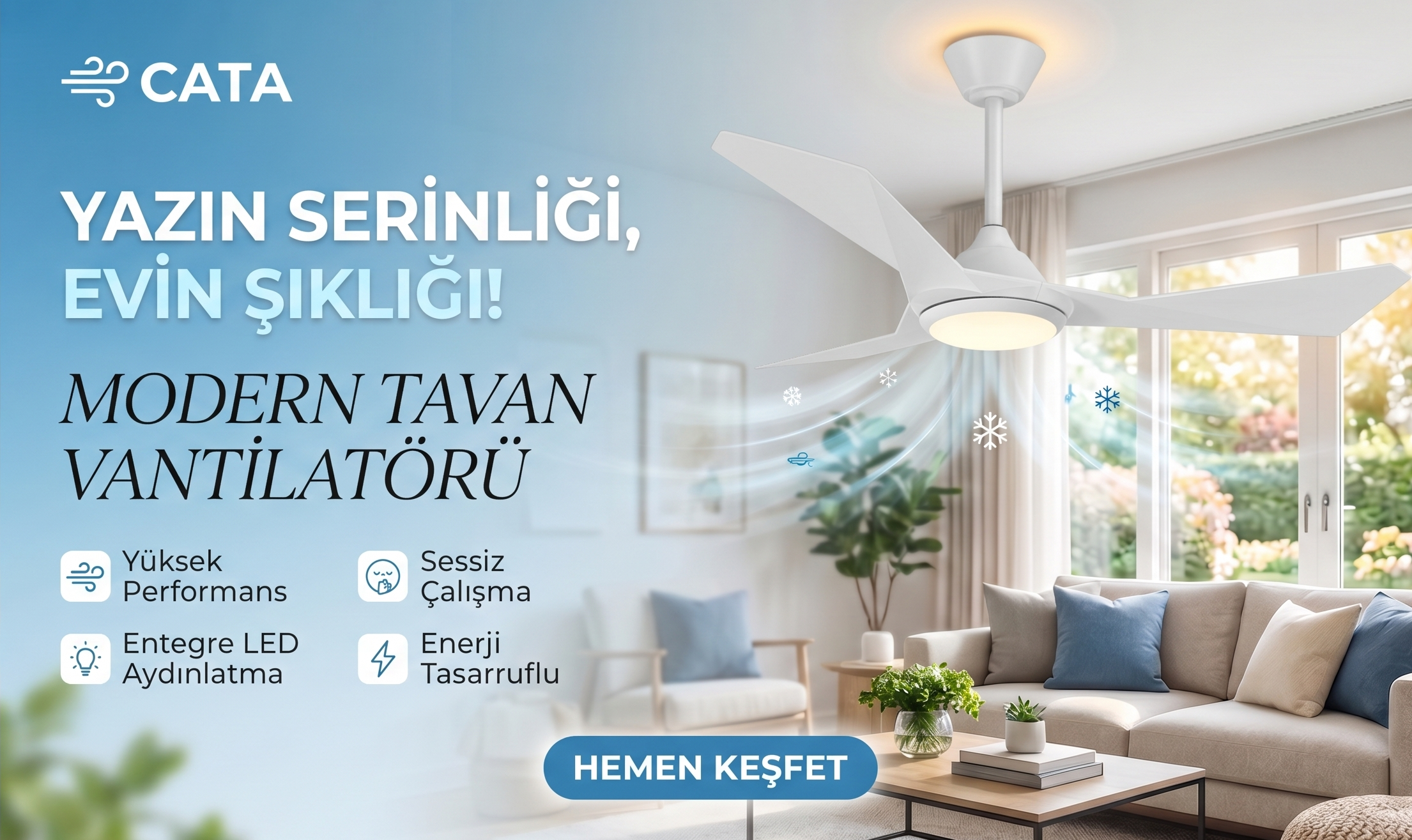 Tavan Vantilatörleri