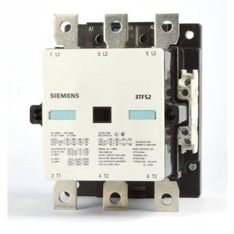 Siemens Kontaktör 230v 170A 2NO 2NC 3TF5222-0AP0KontaktörlerSIEMENS3TF5222-0AP0-9531