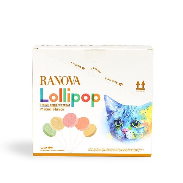 5'li Malt Destekli Kedi Lolipop'u Kedi Ödülü Kedi Vitamini Kedi Lolipop