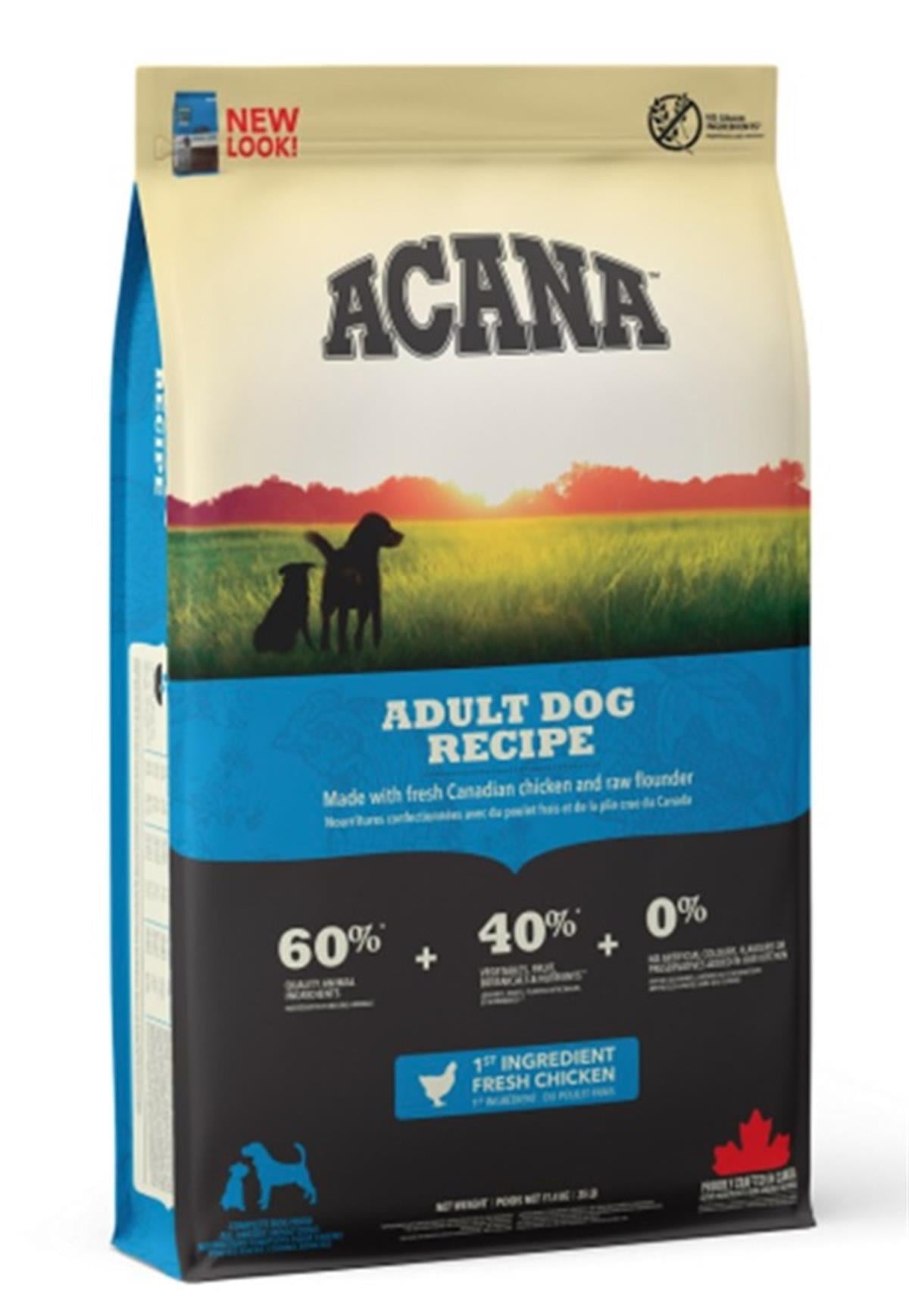 Acana Adult Tavuklu ve Balıklı Köpek Maması 17 kg
