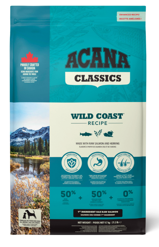 Acana Classics Wild Coast Balıklı Köpek Maması 9,7 kg