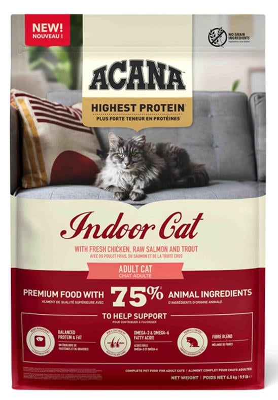 Acana Highest Protein İndoor 4.5 kg Yetişkin Kedi Maması